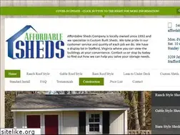 Sites similar to customshedsasc.com