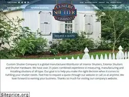 Sites similar to customshuttercompany.com