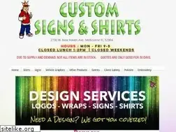 Sites similar to customsignsandshirts.com