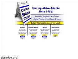 Sites similar to customsignstoday.com