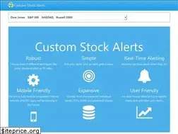 Sites similar to customstockalerts.com