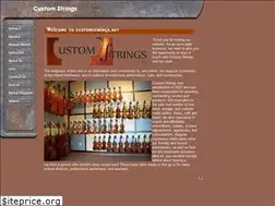 Sites similar to customstrings.net