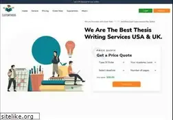 Sites similar to customthesis.org