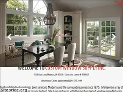 Sites similar to customwindowsupply.com
