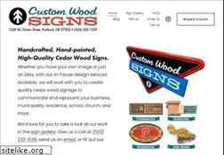 Sites similar to customwoodsigns.com
