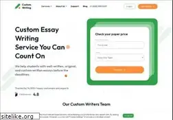 Sites similar to customwriting.com