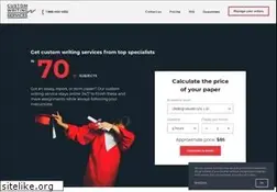 Sites similar to customwritingservice.com