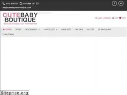 Sites similar to cutebabyhairboutique.co.uk