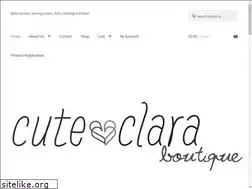 Sites similar to cuteclara.com