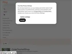 Sites similar to cutecrochetshop.etsy.com
