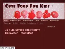 Sites similar to cutefoodforkids.com