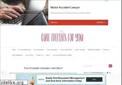 Sites similar to cutefreebies.com