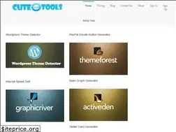 Sites similar to cuteseotools.net