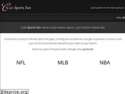 Sites similar to cutesportsfan.com