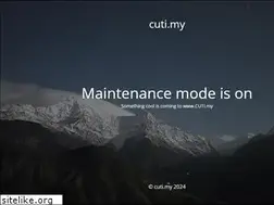 Sites similar to cuti.my