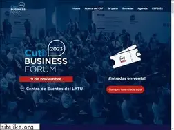 Sites similar to cutibusinessforum.com
