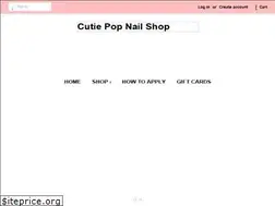 Sites similar to cutiepopnailshop.com