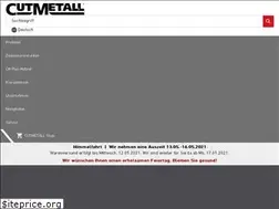 Sites similar to cutmetall.de