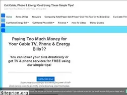 Sites similar to cutmybills.ca