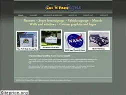 Sites similar to cutnpastesigns.com