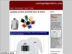 Sites similar to cuttingedgetshirts.com