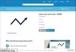 Sites similar to cutux.com