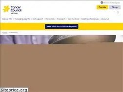 Sites similar to cutyourcancerrisk.org.au