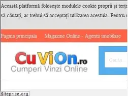Sites similar to cuvion.ro