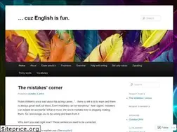 Sites similar to cuzenglishisfun.wordpress.com