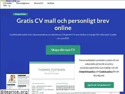 Sites similar to cv-mallen.se