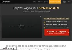 Sites similar to cv-template.com