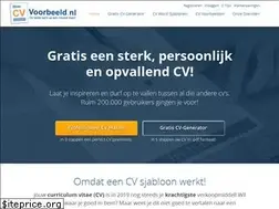 Sites similar to cv-voorbeeld.nl