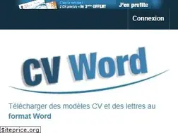 Sites similar to cv-word.com
