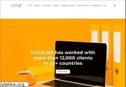 Sites similar to cv.co.nz