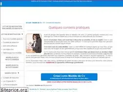 Sites similar to cv.modele-cv-lettre.com