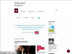 Sites similar to cv19.fr