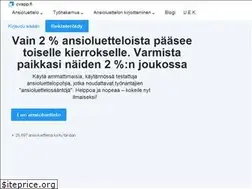 Sites similar to cvapp.fi
