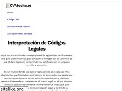 Sites similar to cvatocha.es