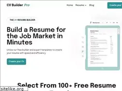 Sites similar to cvbuilder.pro