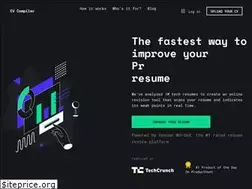 Sites similar to cvcompiler.com