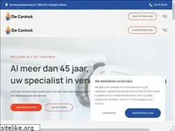 Sites similar to cvdeconinck.be