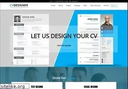 Sites similar to cvdesigner.in