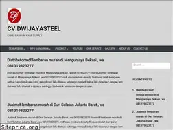 Sites similar to cvdwijayasteel.com