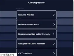 Sites similar to cveuropean.ro