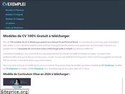 Sites similar to cvexemple.com