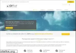Sites similar to cvfirst.fr
