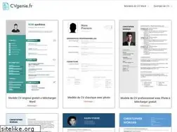 Sites similar to cvgenie.fr