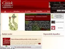 Sites similar to cvicek.si