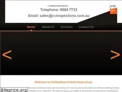 Sites similar to cvinspections.com.au