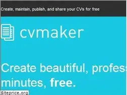 Sites similar to cvmaker.in
